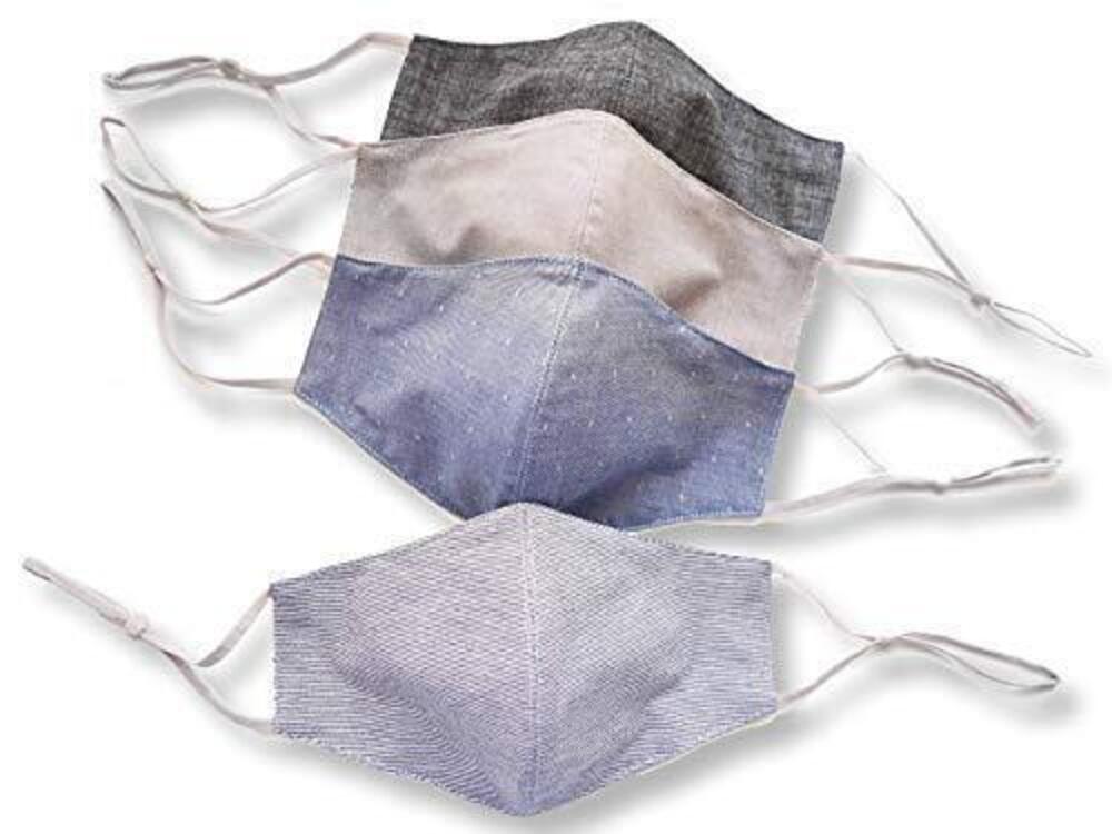 8210 Cotton Face Masks with Adjustable Ear Loops and Filter Pocket